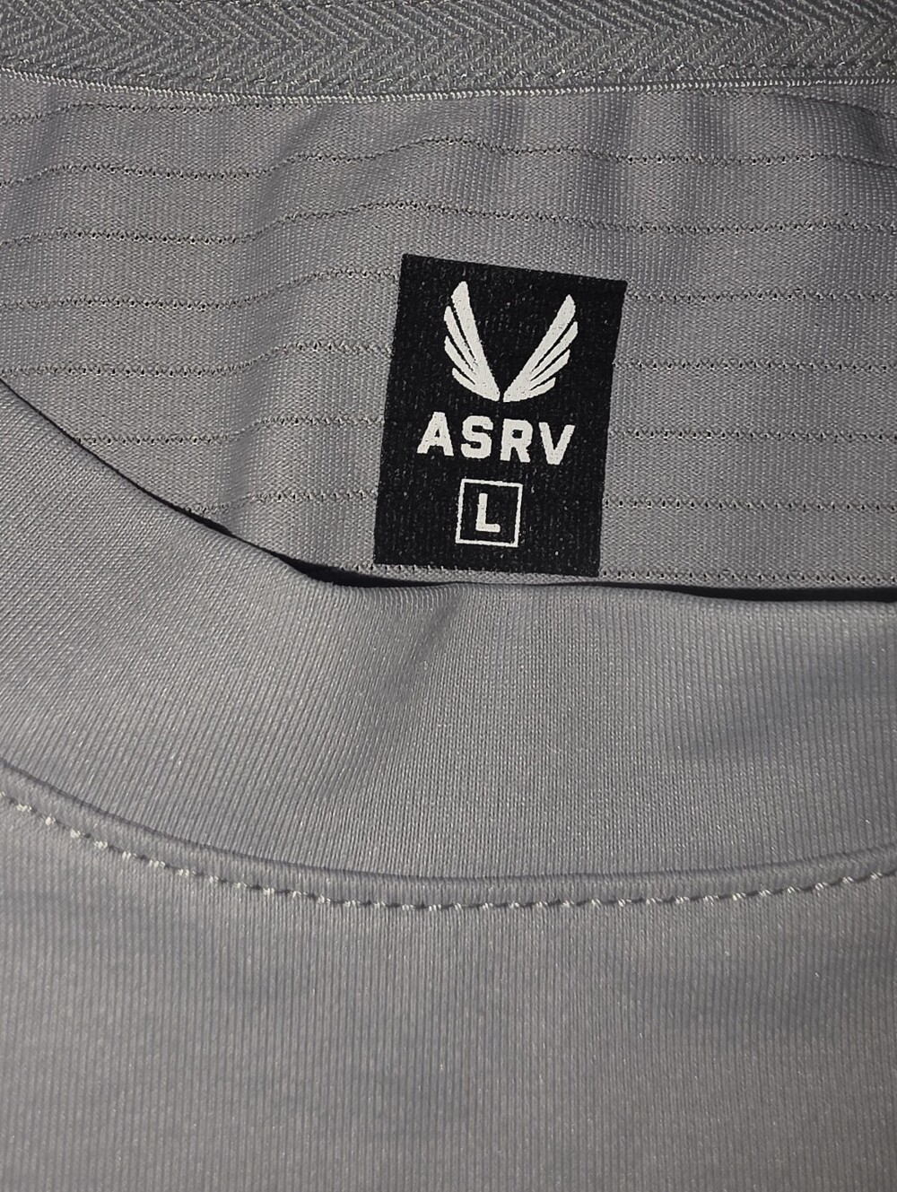 ASRV Men's White Performance Shirt